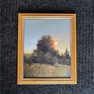 Sunset Landscape Framed Art
